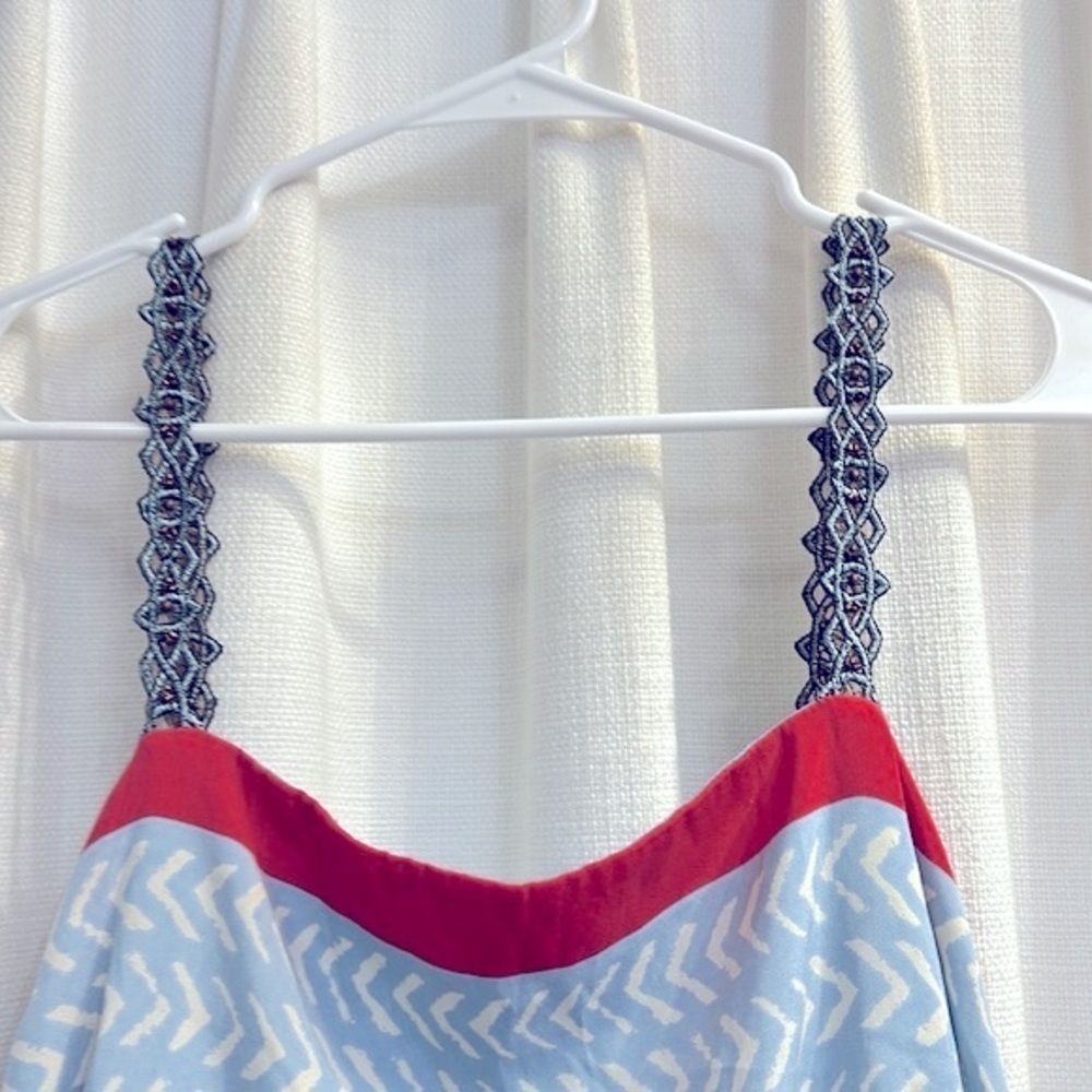 NWOT Women’s Nicole Miller Studio 92% Silk & 8% Spandex Abstract Print Dress 8 - Picture 4 of 8